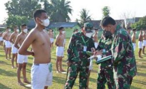 Pangdam II/Sriwijaya Pimpin Sidang Parade Calon Tamtama