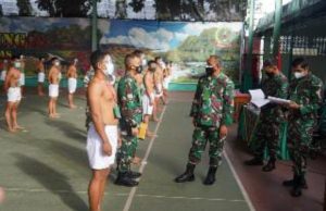 Danrem 042/Gapu Pimpin Sidang Parade Cata PK TNI AD Gelombang II TA 2021