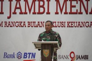 Danrem 042/Gapu Ajak Pelajar Menabung Sejak Dini