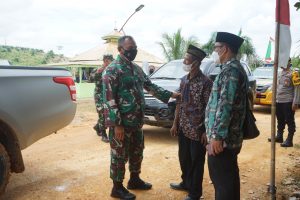 Usai Resmikan Jalan TMMD, Ini Pesan Danrem 042/Gapu Untuk Warga