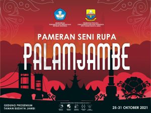 Taman Budaya Jambi Pamerkan 114 Karya Seni Rupa Digelaran PALAMJAMBE 2021