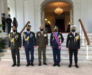 Panglima TNI Marsekal Hadi Tjahjanto Dianugerahi Tanda Kehormatan Oleh Singapura