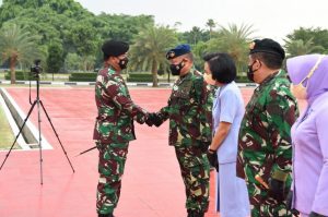 Panglima TNI Terima Laporan Korps Kenaikan Pangkat 60 Perwira Tinggi