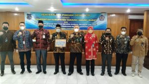 Ketua DPRD Abdullah Hadiri Penyerahan Piagam Opini WTP