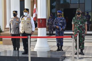 Kasrem 042/Gapu Ikuti Apel Kesiapsiagaan Menghadapi Bencana Hidrometeorologi