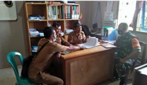 Babinsa Koramil 416-07/Rimbo Bujang, terus Ajak Warga ikut Vaksinasi