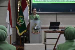 Ketua Persit KCK PCBS Seskoad, “Di Balik Kesuksesan Pria, Ada Wanita Hebat di Sampingnya”