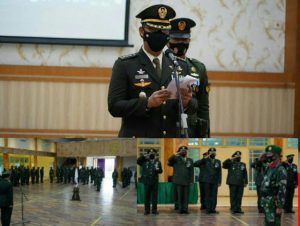 Kasrem 042/Gapu Pimpin Upacara Peringatan Hari Pahlawan
