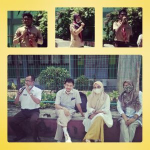 Kampanye Pilketos di SMANSA Jambi