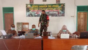 Tiga Pilar Desa Sukseskan Vaksinasi Massal