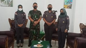 Kasrem 042/Gapu Terima Audiensi Pengurus Badan Koorwil Forum Kader Bela Negara Provinsi Jambi