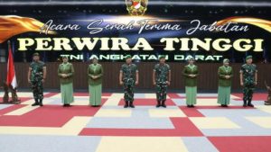 Tujuh Jabatan Pati TNI AD Diserahterimakan
