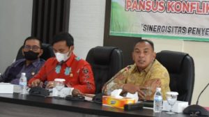Danrem 042/Gapu Menjadi Salah Satu Narasumber FGD Pansus Konflik Lahan di DPRD Prov Jambi