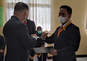 Keren, Kasat Pol PP Kota Jambi Raih Peringkat Pertama Diklat Manajemen PPNS PERDA