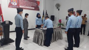 Kepala Perwakilan Ombudsman Jambi Saksikan Deklarasi Janji Tahun 2022 Kantor Imigrasi Kerinci