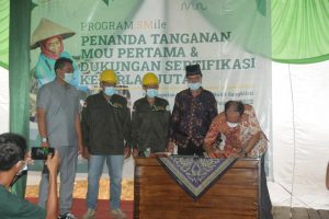 Bupati Batanghari Dukung MoU PT Asian Agri Dengan Petani Bulian Jaya