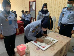 Lapuanja Deklarasi Janji Kinerja dan Komitmen Pencanangan Zona Integritas menuju WBK/WBBM Tahun 2022