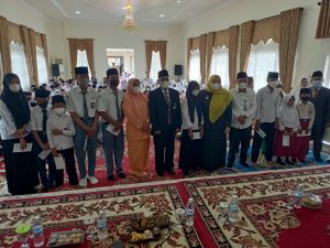 Bupati Muaro Jambi Masnah Busyro Hadiri Acara Peringatan Hari Bhakti Kementerian Agama RI ke 76