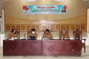 Bupati Pimpin Rapat Percepatan Pelaksanaan Program Tahun 2022
