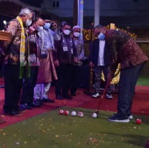Danrem 042/Gapu Hadiri Open Turnamen Gateball Gubernur Jambi Cup 2022