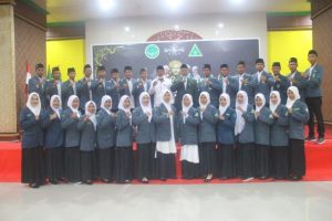 Bupati Tanjab Barat Hadiri Pelantikan Pimpinan Cabang IPNU dan IPPNU