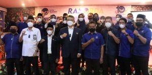 Sekda Agus Sanusi Hadiri Rakorda DPD Partai Nasdem Tanjabbarat