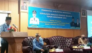 Sekda Buka Sosialiasi ASB Tahun Anggaran 2023
