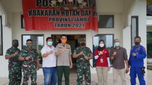Danrem 042/Gapu Akan Terus Berkolaborasi Dengan BPBD Provinsi Jambi