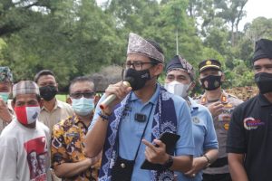 Sandiaga Uno Kunjungi Kawasan Candi Muaro Jambi, Al Haris Akan Tingkatkan Kualitas