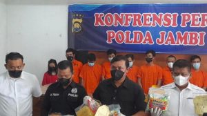 9 dari 119 Adalah Perempuan Dibekuk Polda Jambi dalam Operasi Antik Siginjai