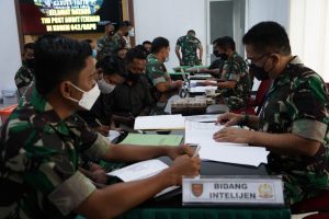 Tim Itjenad Lakukan Pengawasan Post Audit di Jajaran Korem 042/Gapu