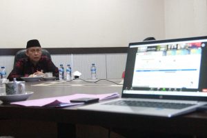 Agus Sanusi Hadiri Launching Penerapaan SPM Secara Virtual