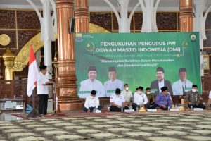 Ini Pesan JK Saat Kukuhkan Dewan Mesjid Indonesia Provinsi Jambi