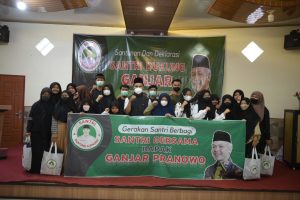 Santunan Anak Yatim Meriahkan Deklarasi Mahasantri Jambi Dukung Ganjar Pranowo