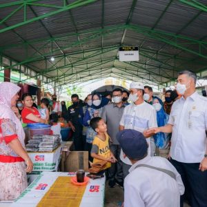 Wakil Ketua DPRD Kota Jambi Bersama Wali Kota Sidak Pasar Jelang Ramadhan