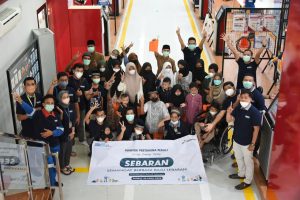 Semangat Berbagi di Bulan Ramadhan, Perwira Pertamina Ajak Anak Yatim Piatu Kota Dumai Berbelanja Baju Lebaran