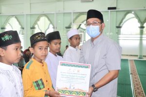 SKK Migas-PetroChina Gelar Safari Ramadhan di Desa Purwodadi Bersama Pemkab Tanjab Barat