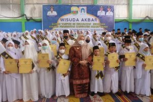 Bupati Muarojambi Hadiri Wisuda Akbar Hafidz Qur’an se-Kecamatan Sekernan