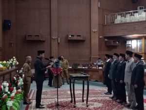 Rapat Paripurna Pengukuhan Badan Kehormatan DPRD Muarojambi
