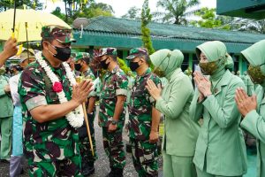 Di Kodim Sarko, Danrem 042/Gapu Tegaskan Kehadiran TNI Ditengah Masyarakat Diharapkan Terciptanya Lingkungan yang Aman