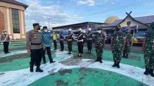 Polres Tanjab Barat Gelar Apel Pasukan Operasi Ketupat 2022