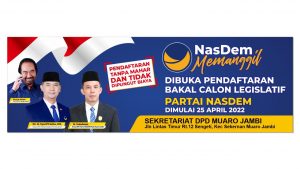 Partai NasDem Memanggil Putra/Putri Terbaik Kabupaten Muarojambi