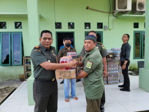 Jelang Lebaran Idul Fitri 1443 H, Kodim 0415/Jambi beri Tali Asih ke Insan Pers