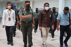 Danrem 042/Garuda Putih Pantau Arus Mudik Lebaran 1443 H di Terminal Bandara STS Jambi