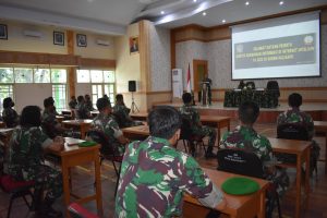 Korem 042/Gapu Gelar Bimtek Keamanan Informasi di Internet Intelijen TA 2022