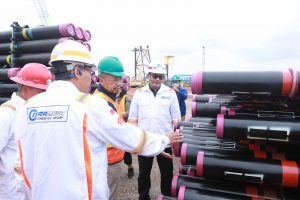 SKK Migas-KKKS Saksikan Ekspor 1200 Metriks Ton Pipa Ke Uganda dan kuwait, Dukung Produk Dalam Negeri