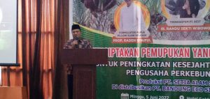 Wawako Dukung Penuh Peningkatan Produktivitas Kelapa Sawit
