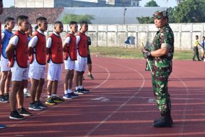 Danrem 042/Gapu Pantau Langsung Tes Kesamaptaan Jasmani Calon Taruna Akmil TA. 2022