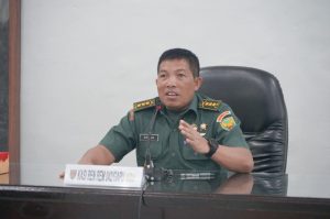 Kasiren Korem 042/Gapu Pimpin Rapat Evaluasi Penyerapan Anggaran 2022