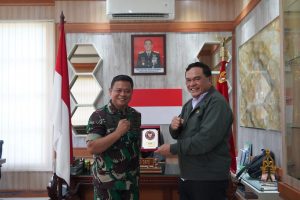 Danrem 042/Gapu Terima Tim Kemhan RI Dalam Rangka Diskusi Implementasi Kebijakan Pertahanan Negara di Satuan TNI